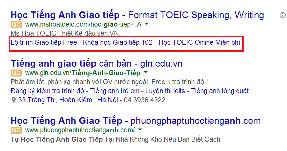 quảng cáo google