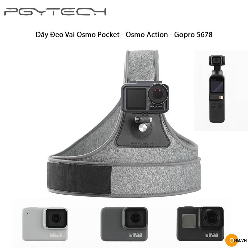 Dây đeo vai Pgytech cho Osmo Pocket - Action - Gopro