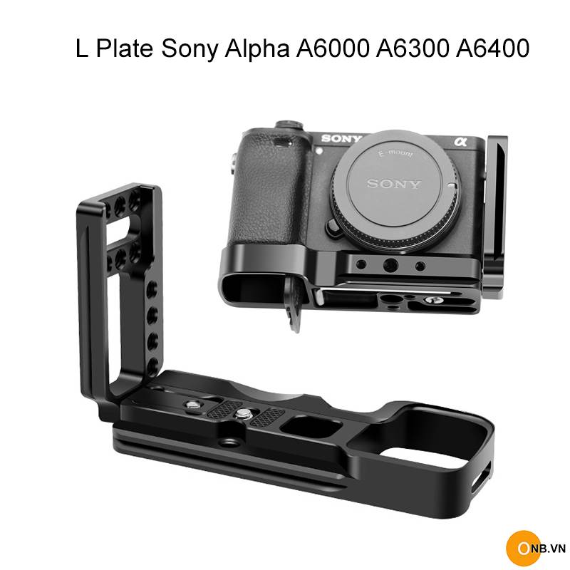 L Plate thanh bảo vệ Sony Alpha A6300 A6400 phiên bản mới 2021