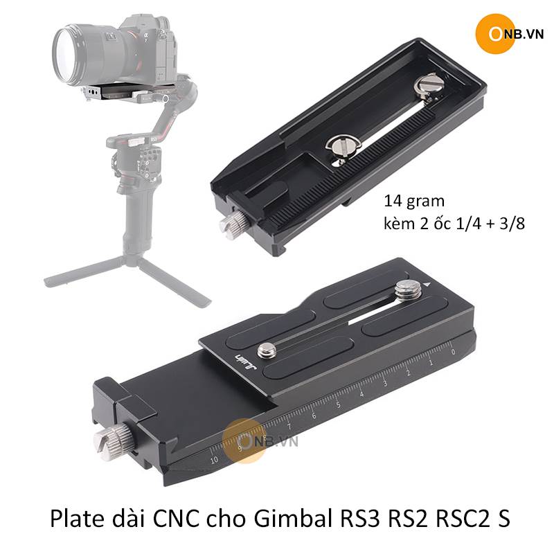 Plate dài cho Gimbal RS3 RS2 RSC2 S hàng CNC