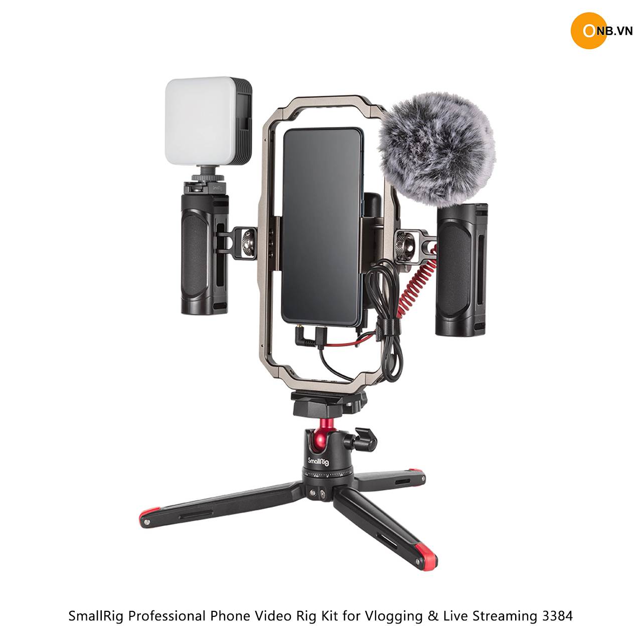 SmallRig Professional Phone Video Rig Kit for Vlogging & Live Streaming 3384