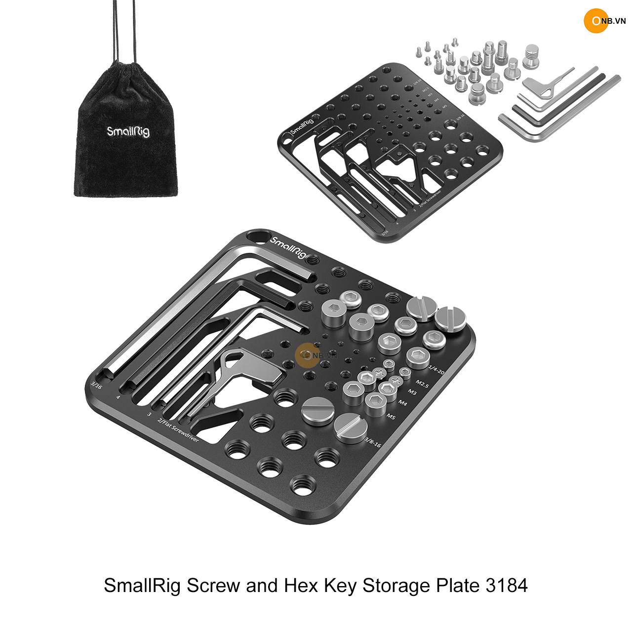 SmallRig Screw Tool and Hex Key Storage Plate 3184