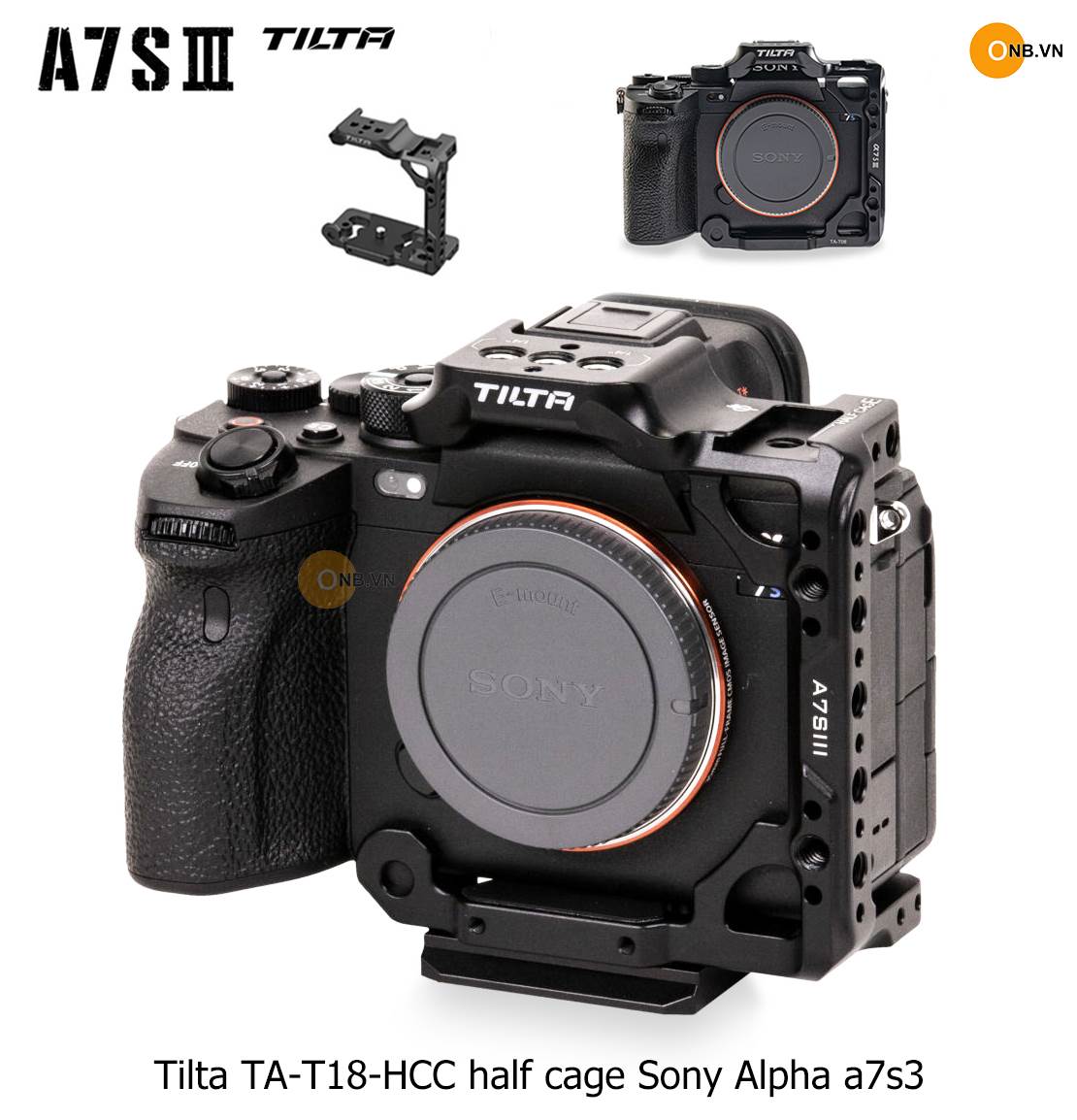 Tilta TA-T18-HCC Half Cage Sony Alpha a7s3