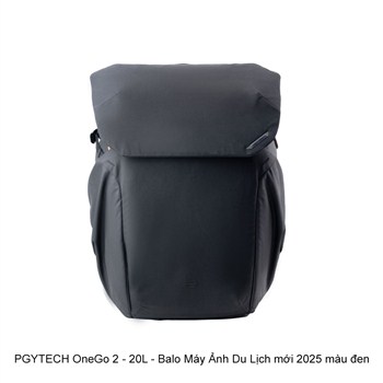 PGYTECH One Go 2 - 20L - Balo Máy Ảnh Du Lịch mới 2025 màu đen