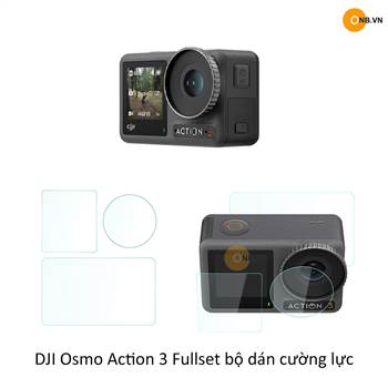 DJI Osmo Action 3 Fullset bộ dán cường lực