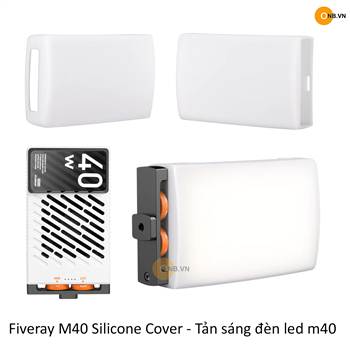 Fiveray M40 Silicone Cover - Tản sáng đèn led m40