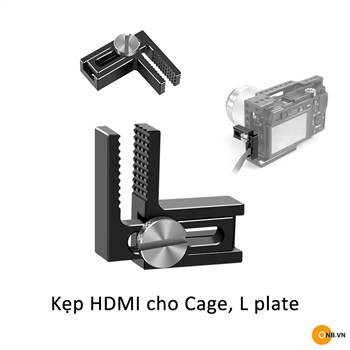 Kẹp HDMI cho Cage, L Plate hãng Smallrig, Uurig