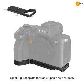 SmallRig Baseplate for Sony Alpha a7IV a74 code 3666