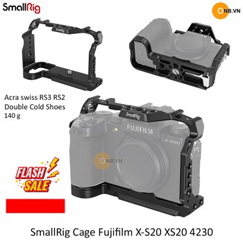 SmallRig Cage Khung bảo vệ Fujifilm X-S20 XS20 4230