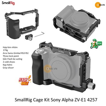 SmallRig Cage Kit Sony Alpha ZV-E1 4257