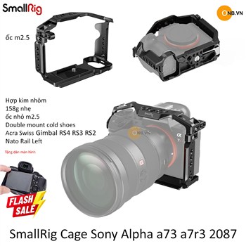 SmallRig Cage Sony Alpha a73 a7r3 2087d mới 2025