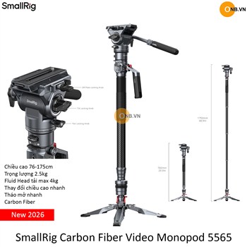 SmallRig Carbon Fiber Video Monopod 5565