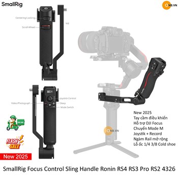 SmallRig Sling Handle điều khiển + xoay Focus cho Ronin RS4 RS3 Pro RS2 4326