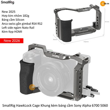 SmallRig HawkLock Cage Kit Sony Alpha 6700 5060