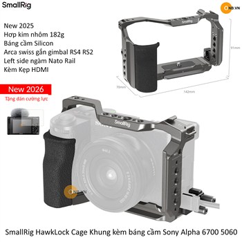 SmallRig HawkLock Cage Kit Sony Alpha 6700 5060