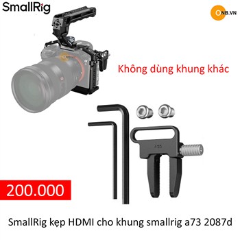 SmallRig kẹp HDMI cho khung SmallRig a73 2087d
