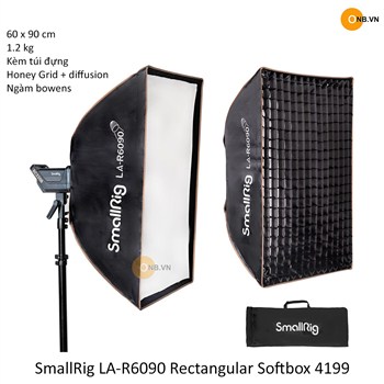 SmallRig LA-R6090 Rectangular Softbox 4199