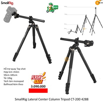 SmallRig Lateral Center Column Tripod CT200 4288 - Chụp quay top shot