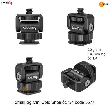 SmallRig Mini Cold Shoe đầu ốc 1/4 code 3577