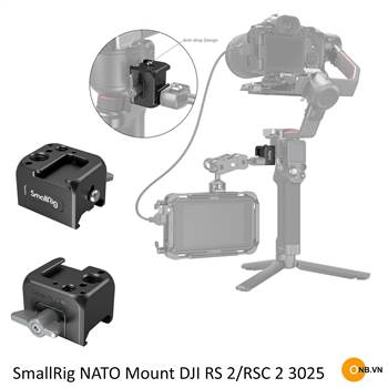 SmallRig NATO Clamp Mount for DJI RS2 - RSC2 3025