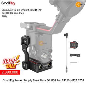 SmallRig Power Supply Base Plate cấp nguồn Gimbal Ronin RS-5-4-3-2 3252