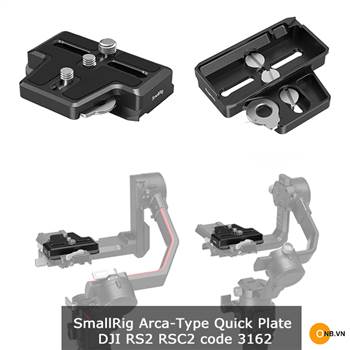 SmallRig Quick Plate - Đế thao tác nhanh DJI RS3 RS2 RSC2 3162b