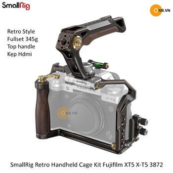 SmallRig Retro Handheld Cage Kit Fujifilm XT5 X-T5 3872
