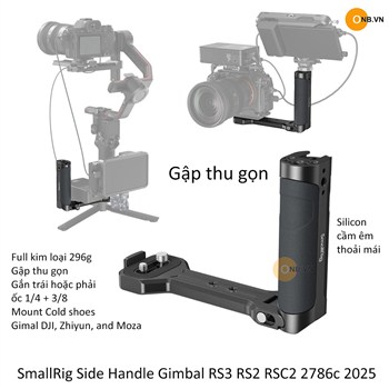SmallRig Side Handle Gimbal Ronin RS4 RS3 RS2 2786c 2025