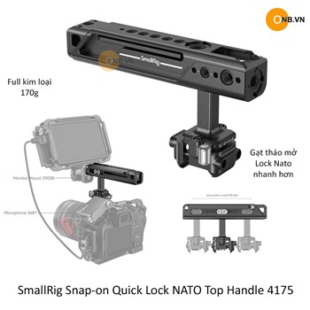 SmallRig Snap-on Quick Lock NATO Top Handle 4175