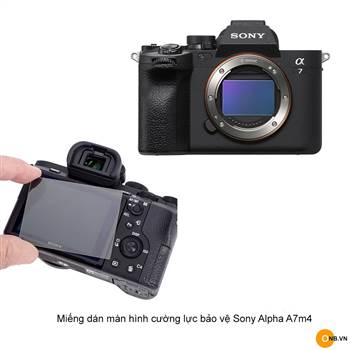 Sony Alpha a74 a7m4 - Miếng dán màn hình cường lực