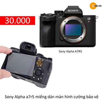 Sony Alpha a7r5 miếng dán màn hình cường lực