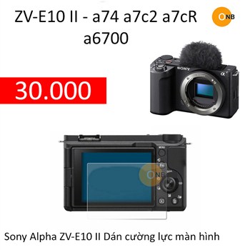 Sony Alpha ZV-E10 II Dán cường lực màn hình