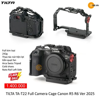 TILTA TA-T22 Full Camera Cage Canon R5 R6 Ver 2025