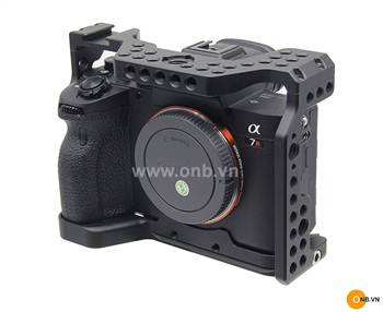 Cage Sony Alpha A7R4 - Khung rig bảo vệ máy quay phim VLOG