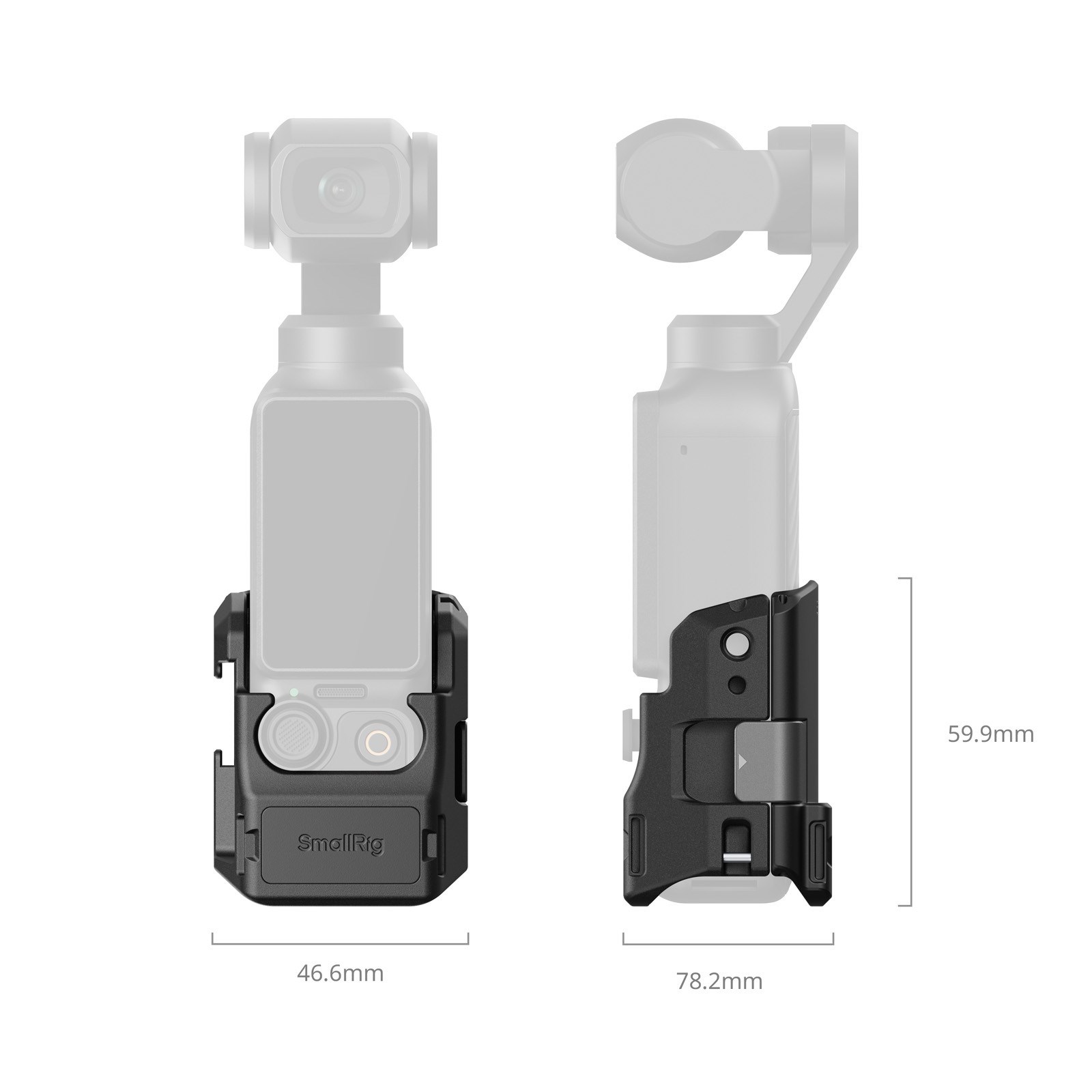 SmallRig Cage Khung Vlog cho Osmo Pocket 4P-4-3 bản Basic 6002